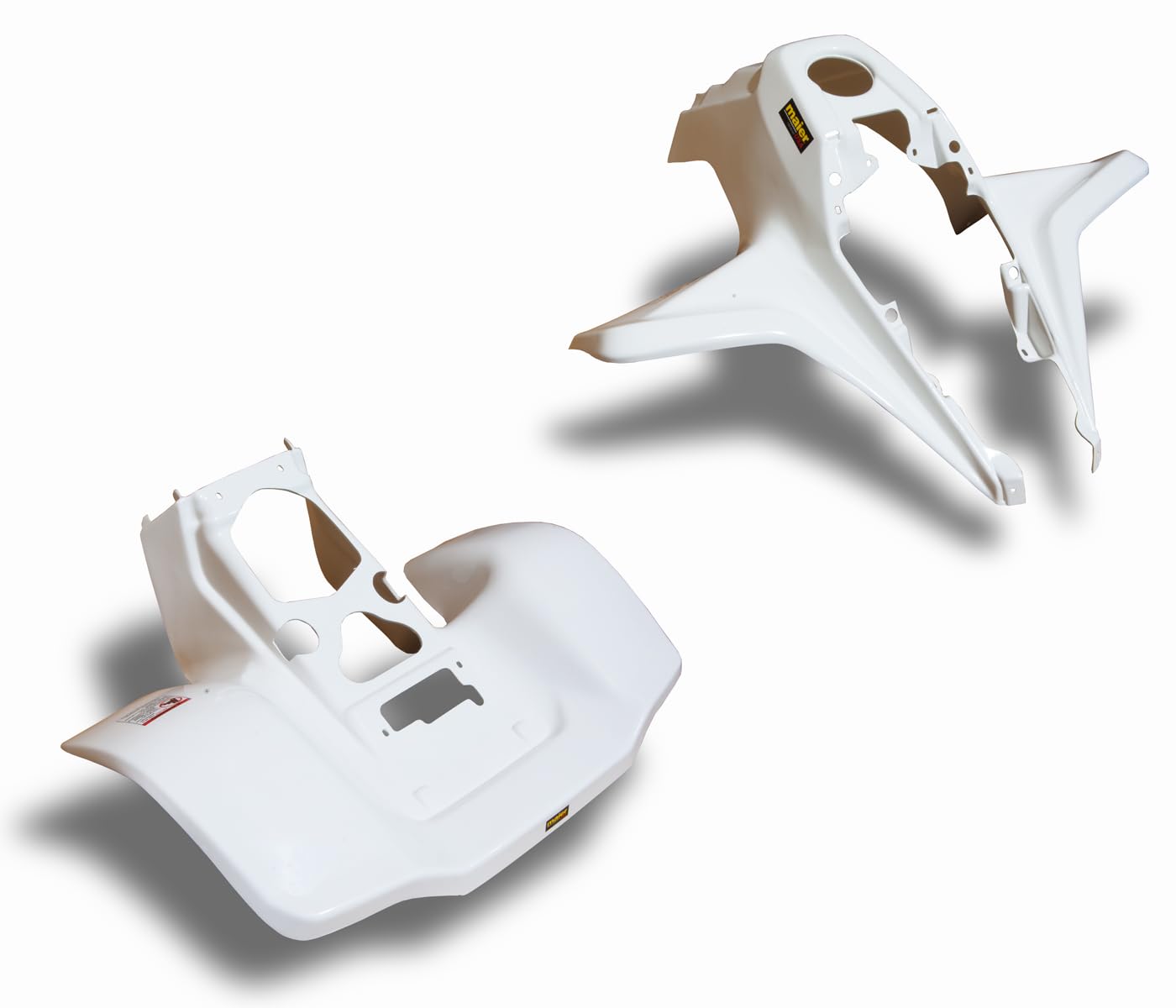 Amazon.com: Maier White Standard Front And Rear Plastic Fender Kit