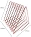 Achort Librería Triangular Almacenamiento de Escritorio Revistero de Arte de Hierro con...