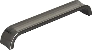 Amerock | Cabinet Pull | Gunmetal | 6-5/16 inch (160 mm) Center to Center | Concentric | 1 Pack | Drawer Pull | Drawer Handle | Cabinet Hardware