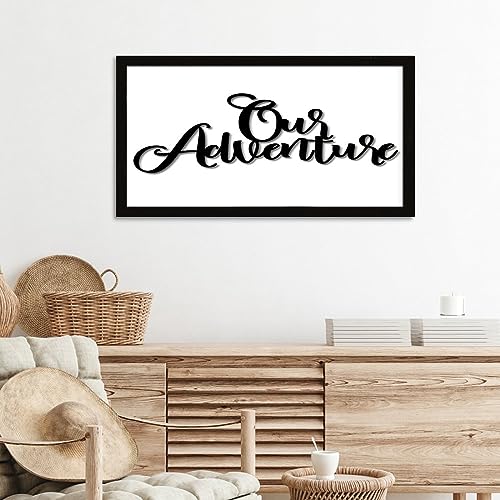 Panneau en bois Our Adventure, le cadeau idéal pour campeur