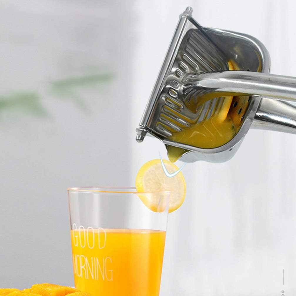 Fruit Juice Squeezer Portable Juicer 304 Stainless Steel Manual Lemon Fruit Squeezer Lemon Clip