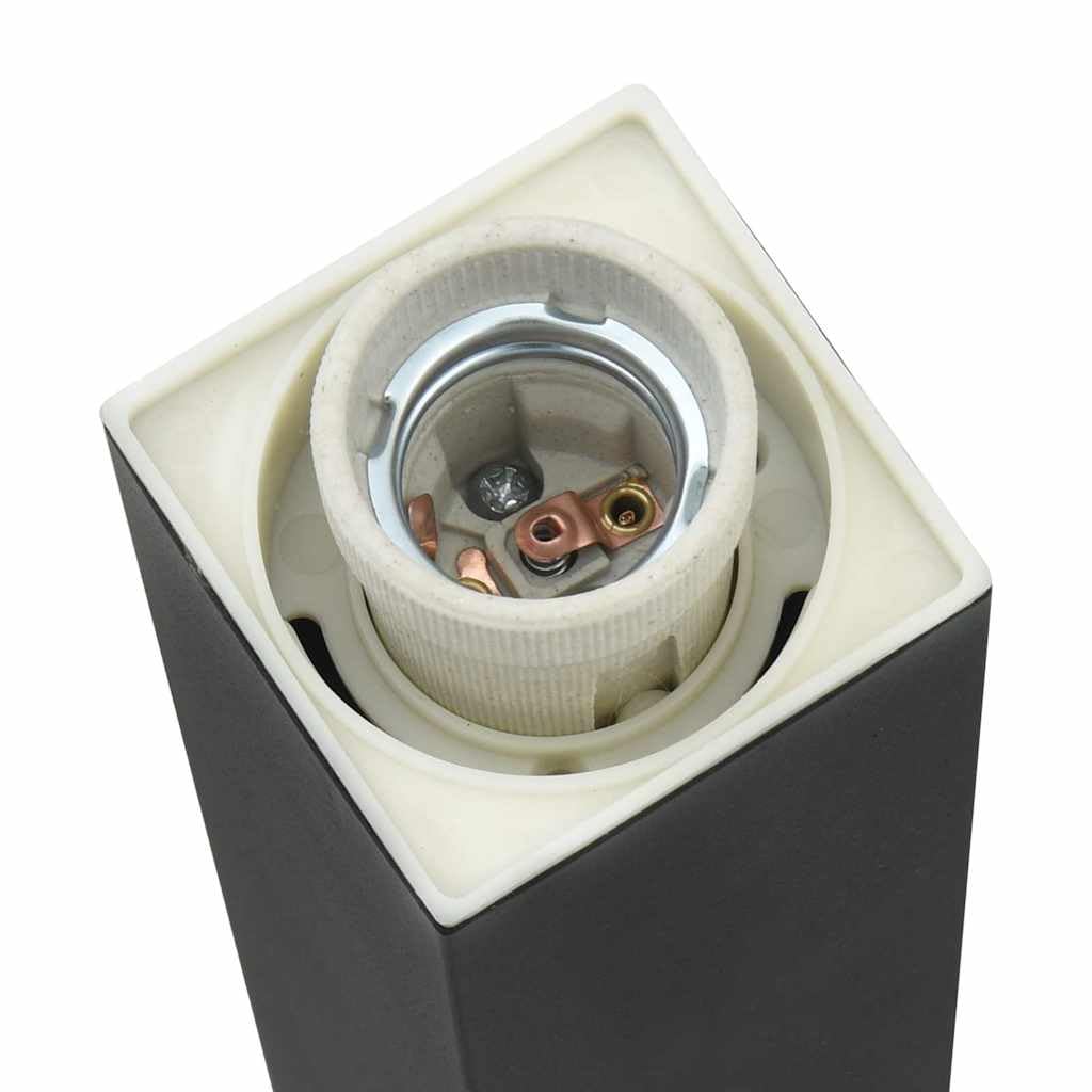 Lámpara de bolardo con sensor de 110 cm, color negro, acero inoxidable, IP44, detector de movimiento, ángulo de detección de 110°, alcance de 8 a 12 m, para jardín, terraza, iluminación de