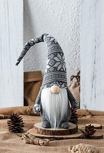 image for Funoasis Holiday Gnome Handmade Swedish Tomte, Christmas Elf Decoratio