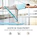 Letsfit Resistance Loop Bands, Resistance Exercise Bands for Home Fitness, Stretching, Strength Training, Physical Therapy, Natural Latex Workout Bands, Pilates Flexbands, 12
