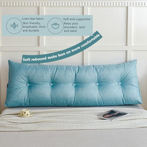 Almohada de lectura triangular para leer en la cama o descansar en el sofá 3