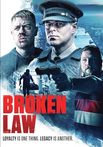 Broken Law DVD película de cine dramático policiaco irlandés 2