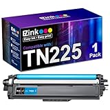 E-Z Ink Compatible Toner Cartridge Replacement for Brother TN225 TN-225 Cyan to Use with MFC-9130CW HL-3170CDW HL-3140CW HL-3180CDW MFC-9330CDW MFC-9340CDW HL-3180CDW DCP-9020CDN (Cyan, 1 Pack)