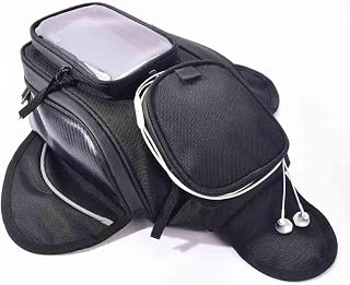 Tank Bag Motorcycle Magnet for Honda VT1300CX Fury 2010 2011 2012 2013 2014 2015 2016 2017 2018 2019 2020,Oxford Motorcycle Bag with Touchscreen Mobile Phone Pocket