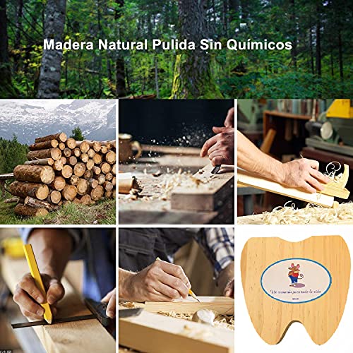 Miniatura 8 de Abubu Caja Para Guardar Dientes Para Niños Y Niñas, El Ratoncito Pérez, Caja De Madera Para Dientes De Leche, Recuerdo Infancia Español