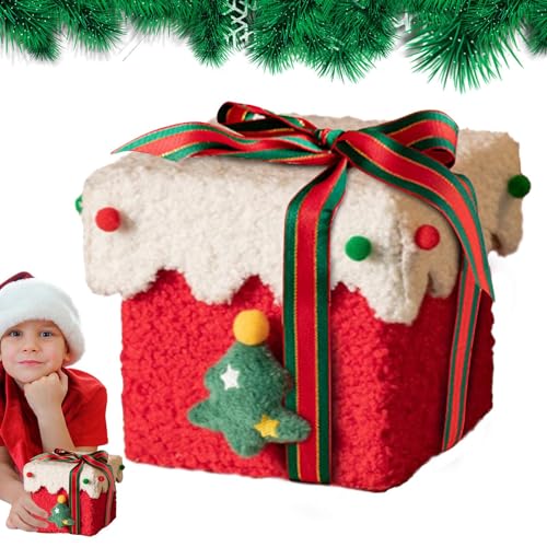 de galletas navideñas, contenedor vacío resistente | de golosinas navideñas | Tarjetas de chocolate y pan de jengibre para decoración del hogar y fiesta