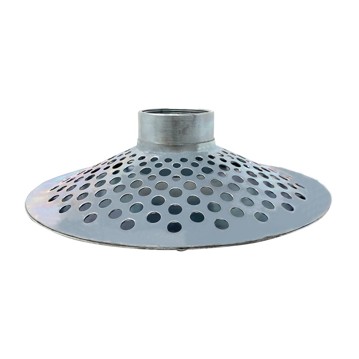 Gloxco 2" Skimmer Suction Strainer, Top Hole, Zinc Plated Steel (STR-SKTH200)