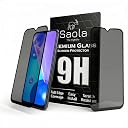 Saola Anti-Spy Privacy Glass for Vivo Y20T | 9H Durable Screen Protector, Full Coverage Fit, Case Friendly, 2-Step Installation Kit | Quick & Easy Application (Pack of 2) gallery image