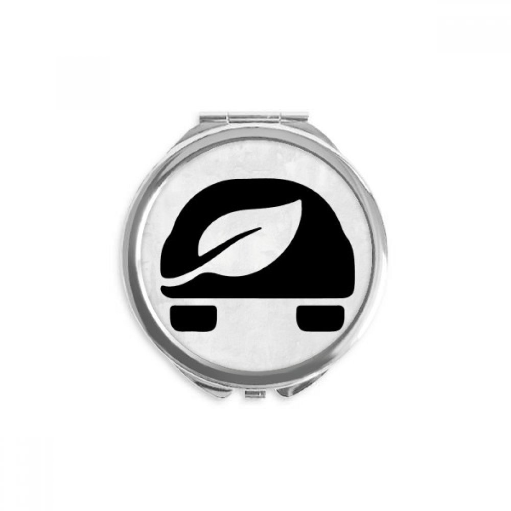 Miroir de poche voiture écologique pour maquillage nomade net et précis en format portable compact