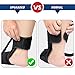 2021 New Upgraded Black Night Splint for Plantar Fascitis, AiBast Adjustable Ankle Brace Foot Drop Orthotic Brace for Plantar Fasciitis, Arch Foot Pain, Achilles Tendonitis Support for Women,Men