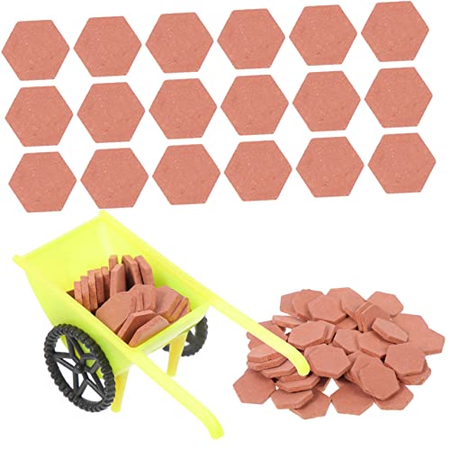 MUSISALY Mini Ziegelsteine Simulation Für Gartenmauern Basteln Sandkasten Spielzeug Kleine Tonsteine Miniatur Ziegelsteine Zum Selbermachen MUSISALY Mini Ziegelsteine Simulation Für Gartenmauern Basteln Sandkasten Spielzeug Kleine Tonsteine Miniatur Ziegelsteine Zum Selbermachen