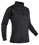 ZIP COLLAR-1/4 Reißverschluss vorne mit Stehkragen für zusätzlichen Schutz und ein Stück Material verhindert, dass der Reißverschluss an der Haut reibt