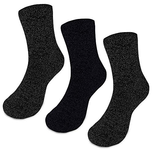Set of 3 Thermal Socks for Women - Heated Winter Socks for Cold