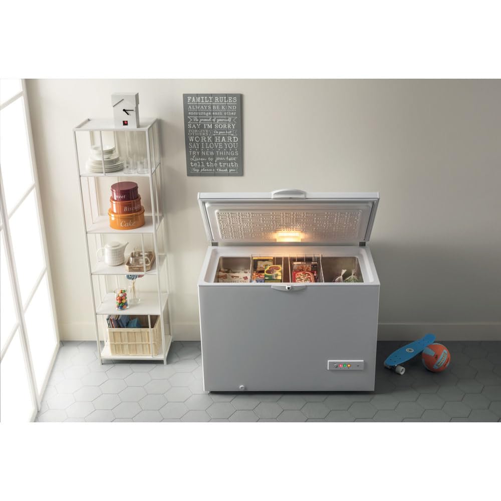 Indesit OS 1A 250 2 Libera installazione A pozzo 251L A+ Bianco