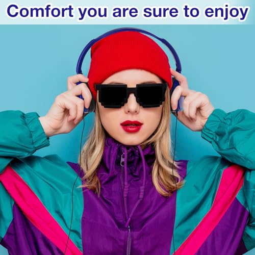 Image of Yunsailing 6 Pack Classroom Headphones Bulk, Wired Headphones,Navy Blue | Student School Supplies, Individually Wrapped, Adjustable, over Ear Head Earbuds, for Laptop PC Computer