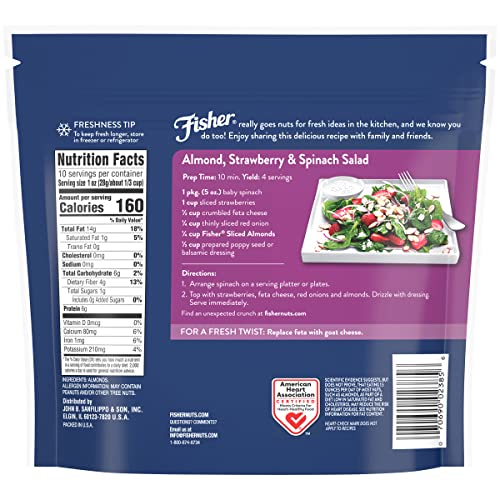 Image of Fisher, Sliced Almonds, 10oz