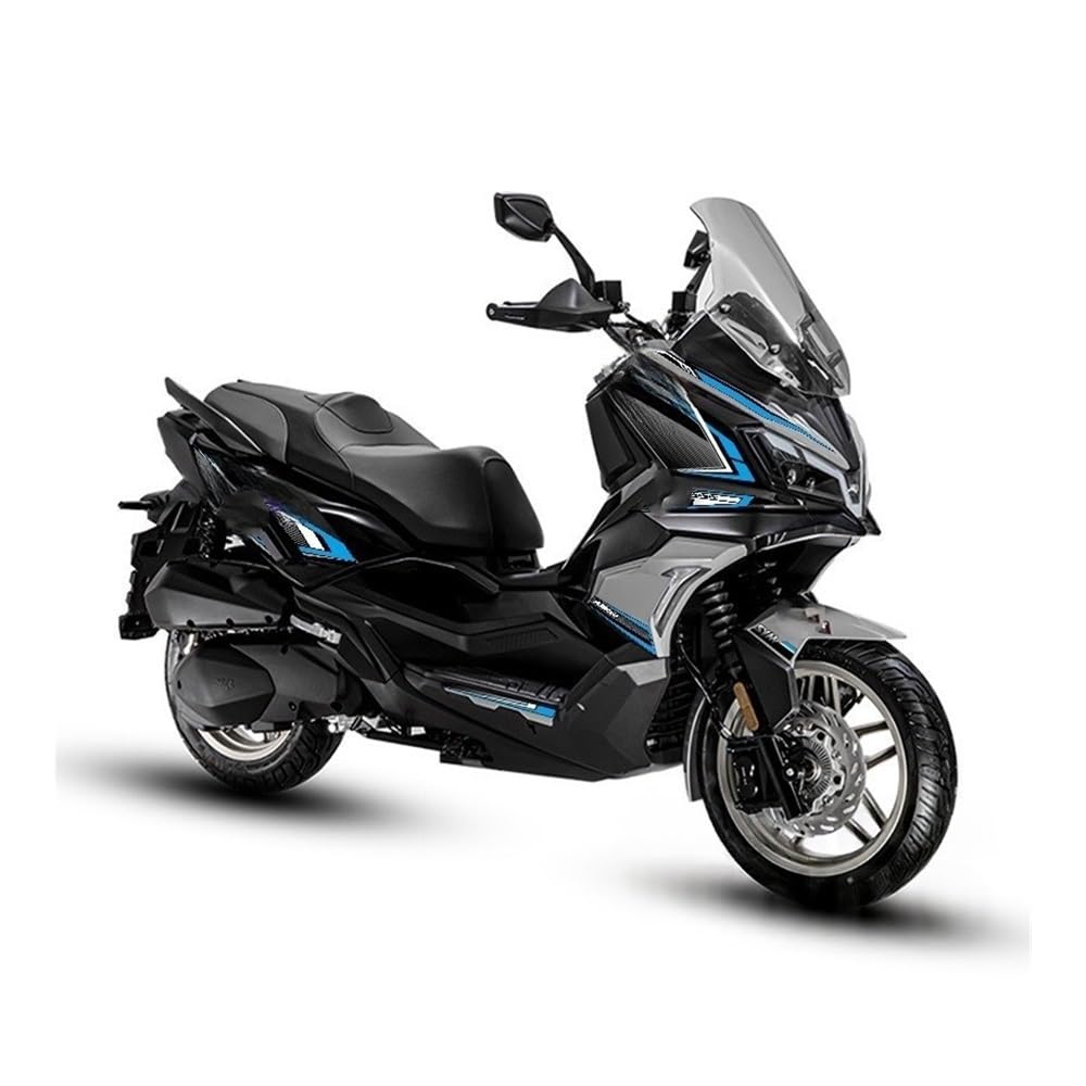 Autocollants SYM ADX 300 protège réservoir moto et stickers roues