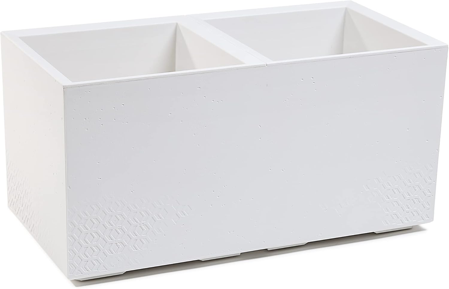 Ondis24 Pflanzkübel Caro Beton Optik Blumenkübel mit Rollen aus