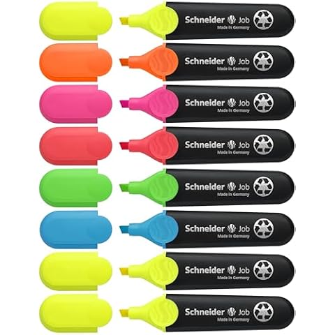 Schneider Job 150 Surligneurs Rechargeables Cover