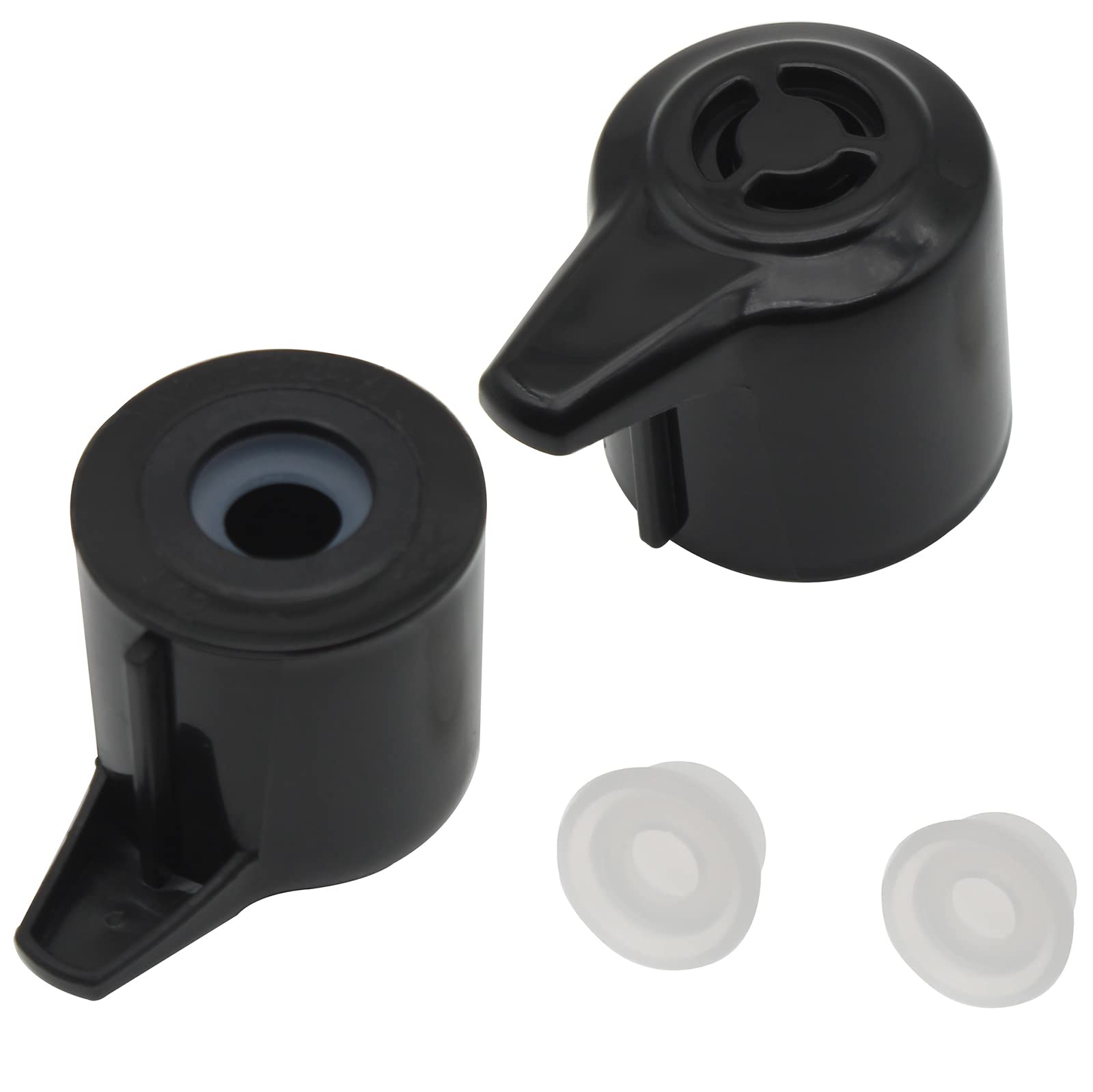2 Sets Steam Release Valves Float Valve Gaskets Kit for Electric Pressure Cooker Replacement Parts [FDXGYH]