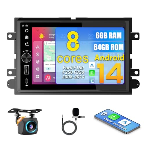 Radio Auto 7" HD Pantalla Táctil para Ford F150 F250 F350 miniatura 1