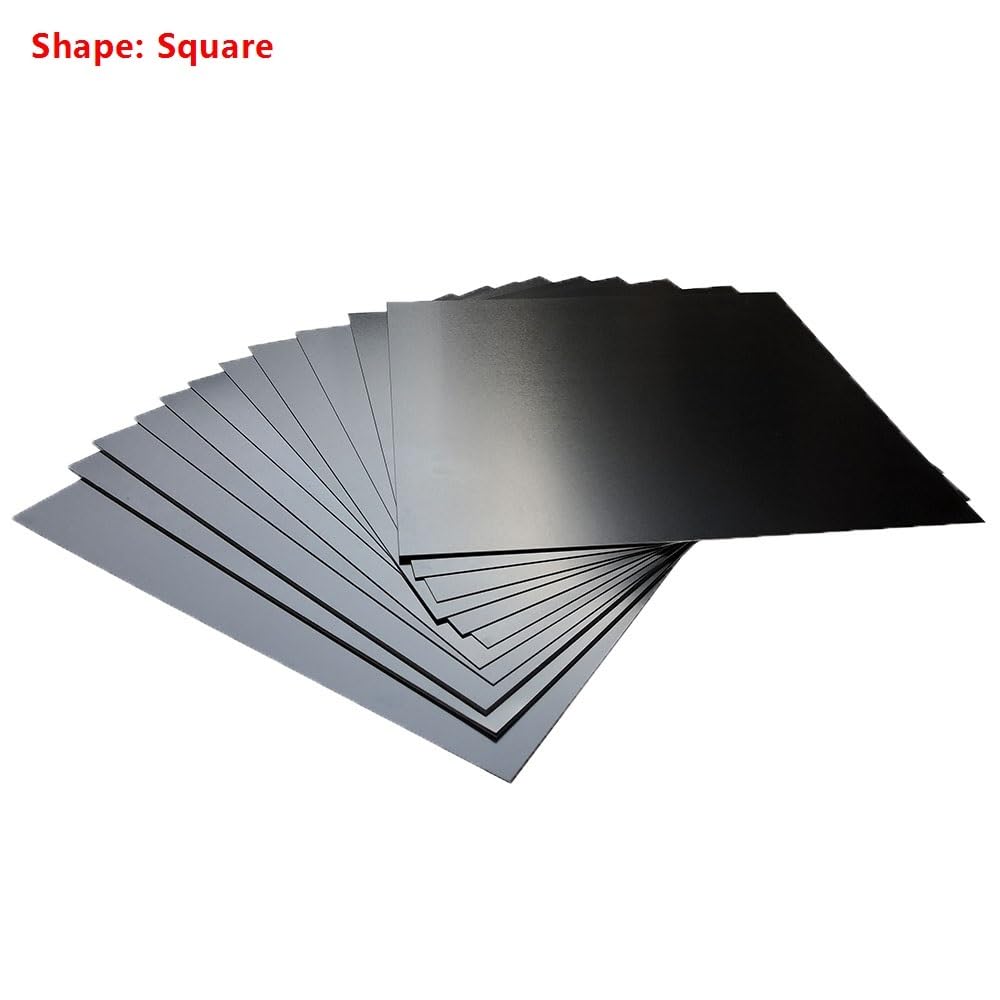 3 szt. Anodyzowane blachy aluminiowe 100x100mm - Materiał do grawerowania na maszynie zapobiegającej odciskom palców(Red,0.8mm)