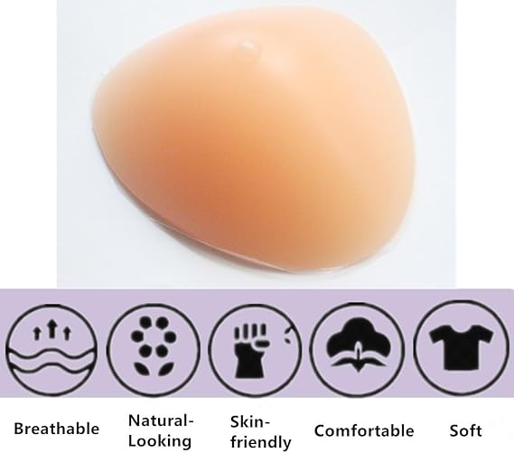 Breast Form Post Mastectomy Breast Prosthesis Only One Piece
