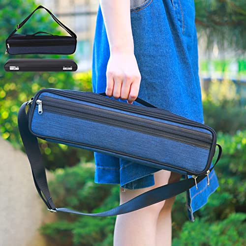 Bolsa de flauta, conjunto de bolsa de flauta acolchoamento de flanela de proteção suave sensação por
