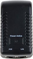 Vista 1 de Adaptador AC/DC para Phihong PSA16U-480 (POE) 48V 0.32A ON Pares de repuesto IEEE 802.3af compatible con inyector PoE de un solo puerto PSA16U-480