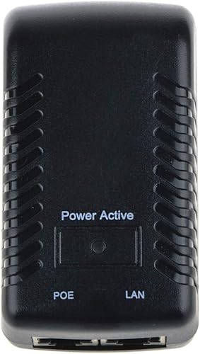 Adaptador ACDC para Phihong PSA16U-480 (POE) 48V 0.32A ON Pares de repuesto IEEE 802.3af compatible con inyector PoE de un solo puerto PSA16U-480