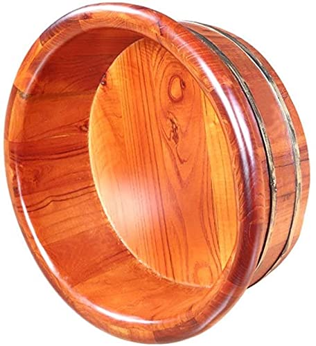 Balde spa para pies de madera para masaje y pedicure