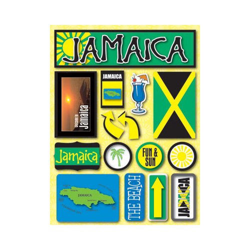 Reminisce Jet Setters - Pegatinas Dimensionales (0,38 X 11,43 X 19,05