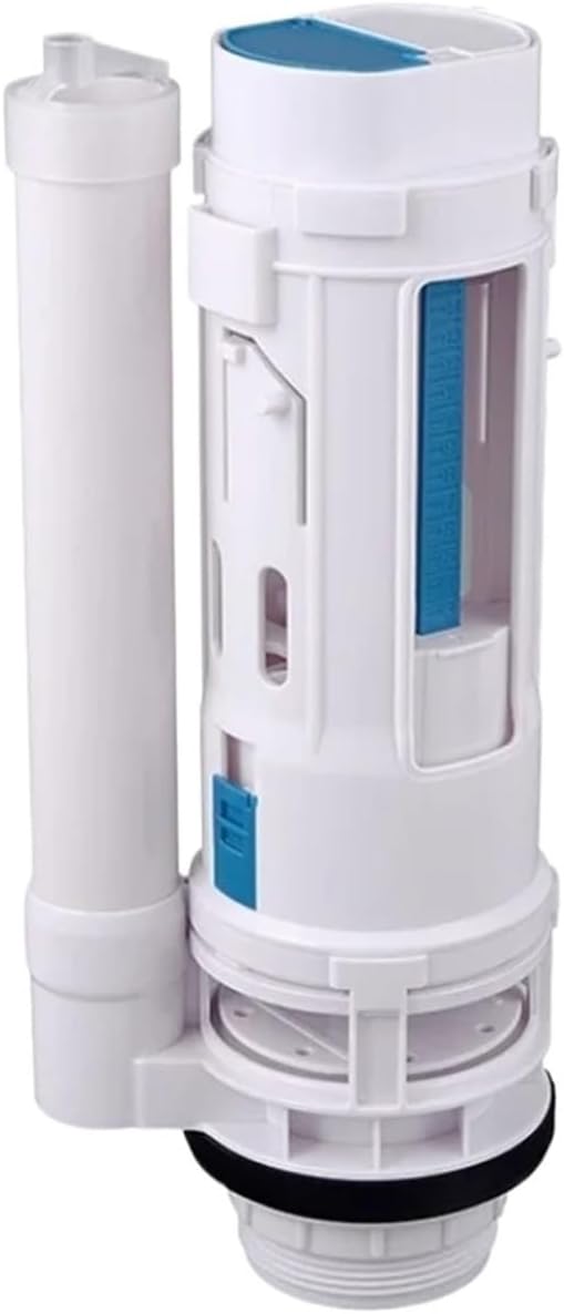 Split Toilet Drain Valve Two-Button Water Outlet Dual Flush Fill Tank Fittings Cistern(21cm)