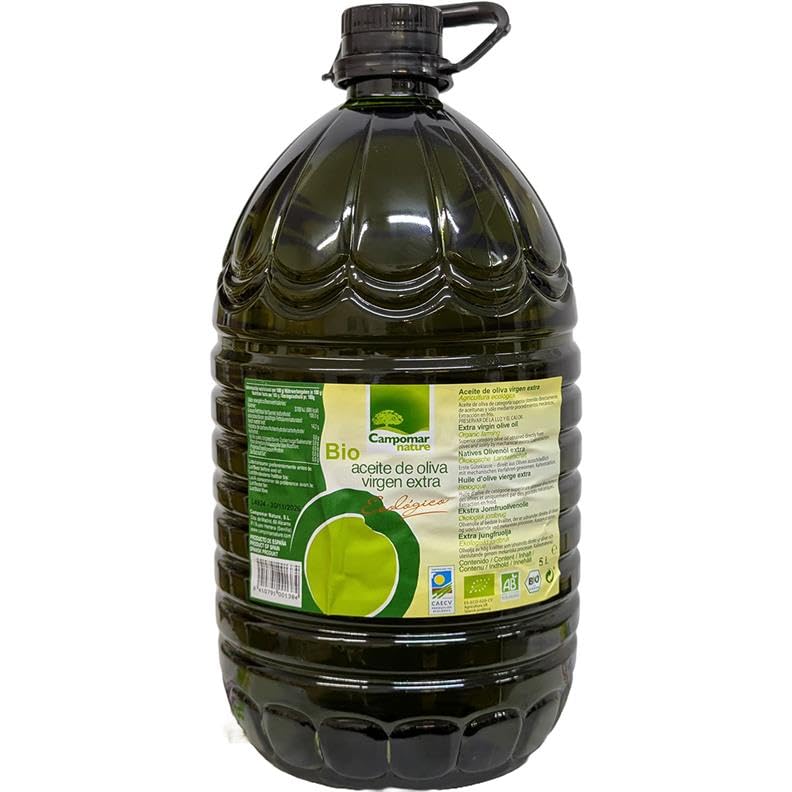 Campomar Nature - Aceite de Oliva Virgen Extra Ecológico - Garrafa 5L (1)