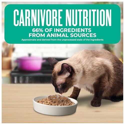 Image of Tiki Cat Born Carnivore Indoor Health Trout & Menhaden Fish Meal, Dry Cat Food for Adult Cats, 17 lbs. Mega Bag