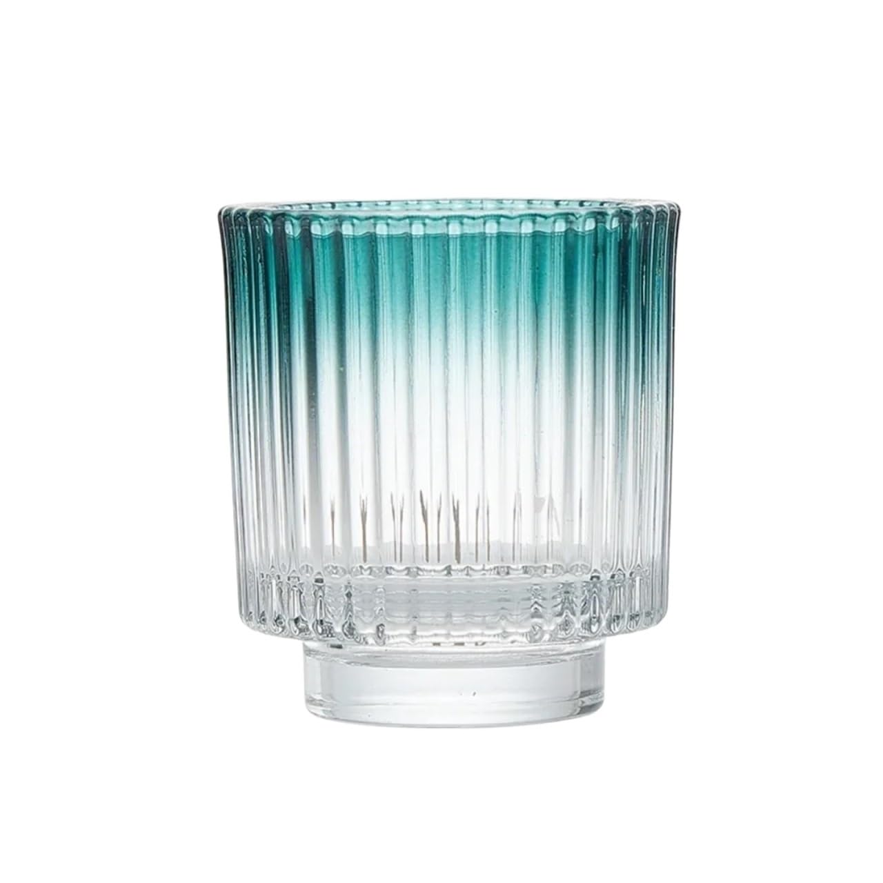 2PCS Glass Tealight Votive Candle Holders Living Room Simplicity Desktop Dinner Candlestick For Party Home Wedding Decorations(Color2)
