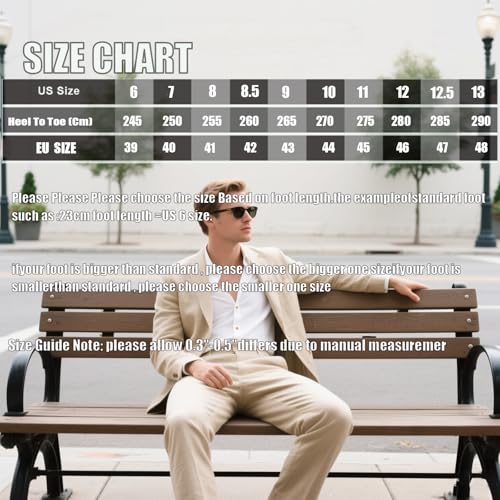 Mens Leather Platform Lug Sole Oxford Shoes Fashion Lace Up Chunky Heel Comfortable Anti-Slip Business Derby Shoes for Dress Wedding Formal Work2