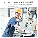 Angoily 3sets Split Position Column Spring Pin Screw Stainless Steel Round Spring Catch Essential for Industrial Equipment 2pcs*3
