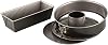 Tefal EasyBake Savarin 3 Piece Cake Mold Set - Gray