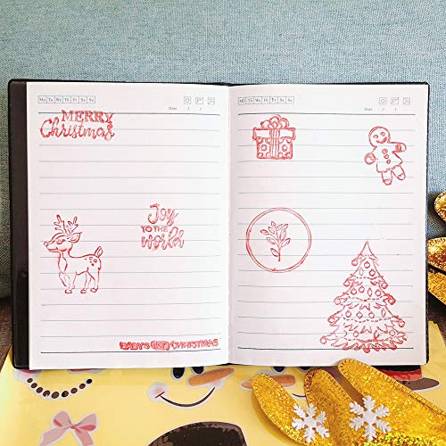 Kiddale Christmas Theme Clear Silicone Stamps Christmas Crafts Stamps For Card/Paper Craft Making Decor Diy Christmas Scrapbooking Photo Album #TOP4