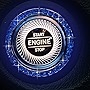 Car Bling Crystal Rhinestone Engine Start Ring Decals,Car Accessories for Women, Automotive Parts Start Engine Ignition Button Key & Knobs Key Ignition Ring,Bling Car Interior Accessories (Blue)