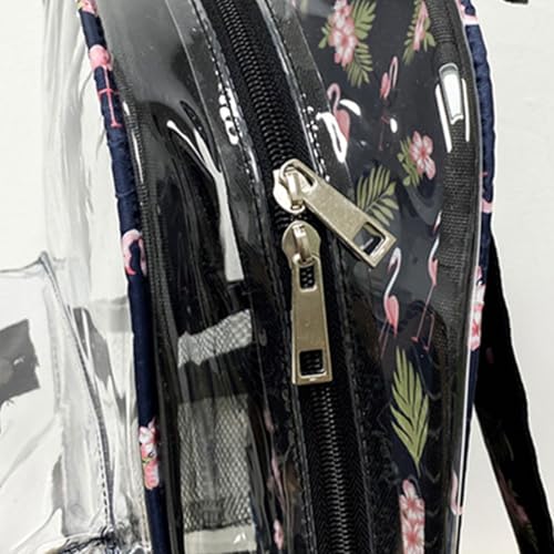 Simple Transparent Backpack, High Capacity Backpack, Casual Daypack For Travel, Work, Outdoor Activities, Picnics4