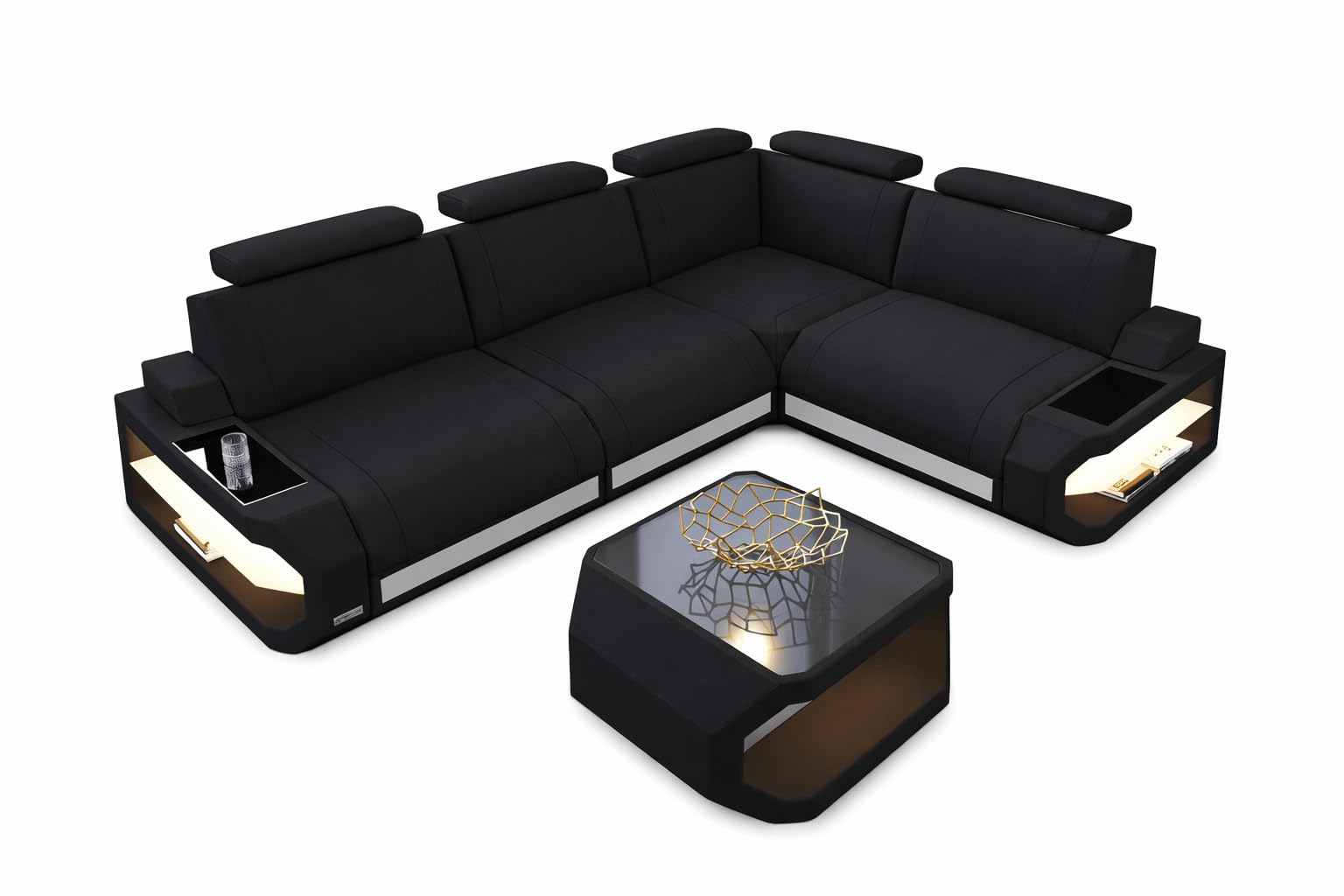Sofa Dreams Stoff Ecksofa Siena L-Form