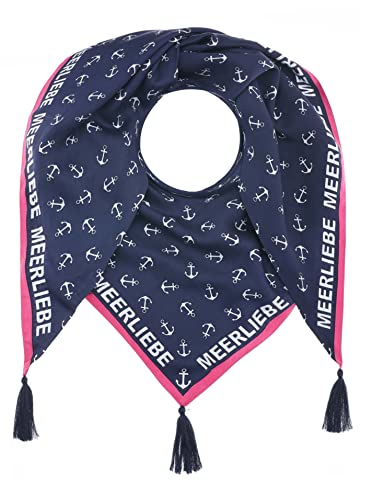 Zwillingsherz Dreieckstuch aus nachhaltiger 100% Bambusviskose - Eleganter...