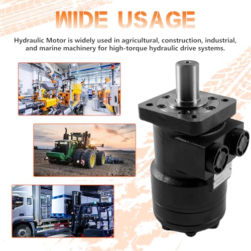 Image of Hydraulic Motor 103-1011-012 1031011012 103-1011 1031011 New Hydraulic Gerotor Motor Replacement for Eaton Char-Lynn H Series