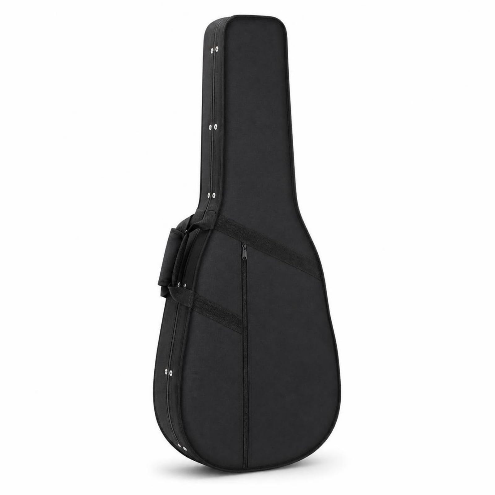 TISHITA Estuche para Guitarra Funda Maleta Bolsa Concha Rígida de Espuma con Forro Acolchado y Cierre de Cremallera Completo, Funda De Espuma 40/41 Pulgadas Doble Hombro, 40/41 Pulgadas